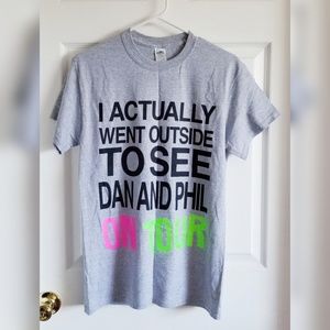 Dan and Phil Went Outside Tour Unisex Shirt